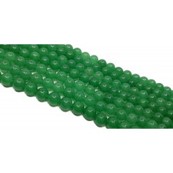 Awenturyn gładka kulka 10mm sznur - zielony